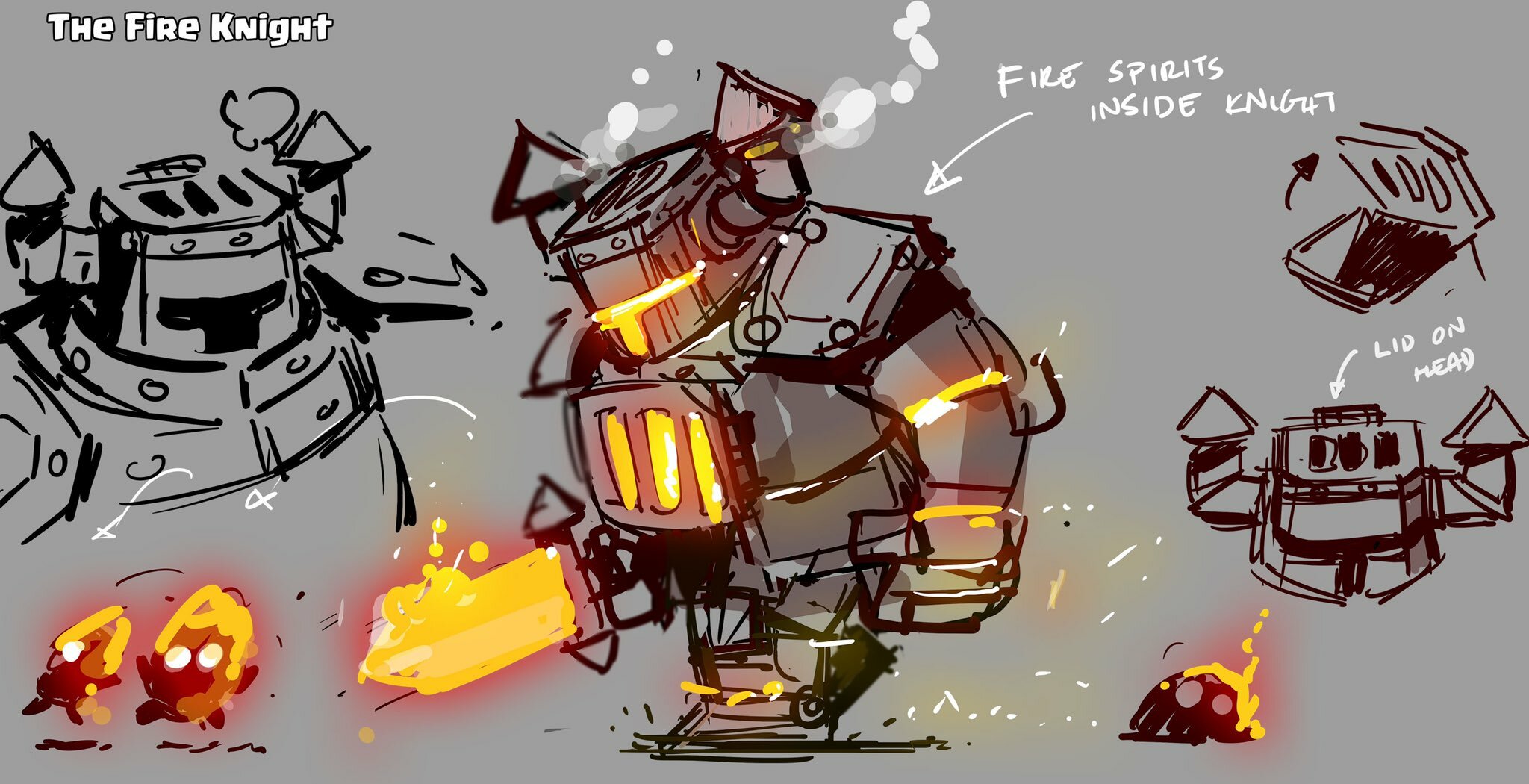 Fire Knight Clash Royale