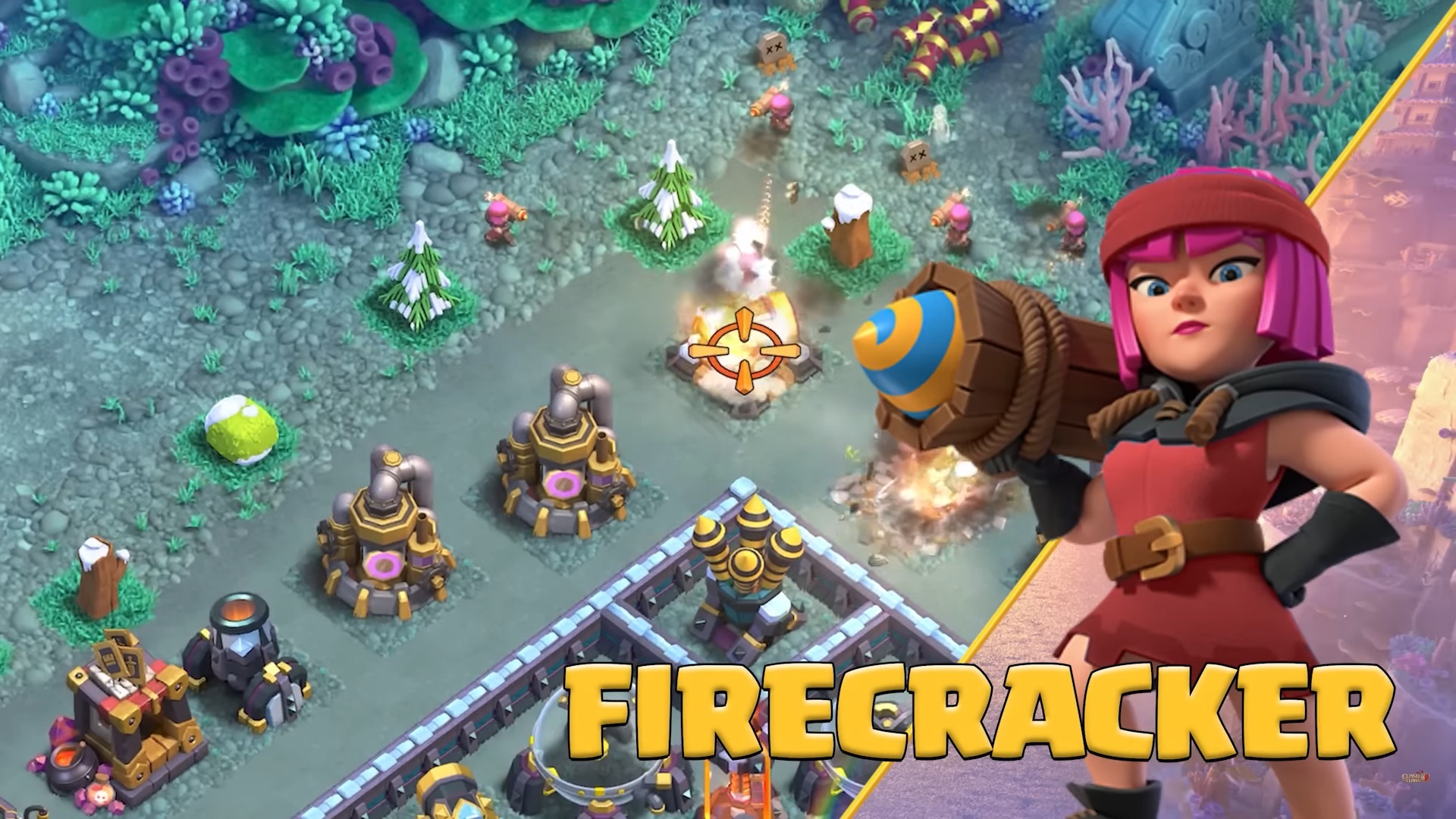 Clash of Clans Dragon Festival Troops Firecracker