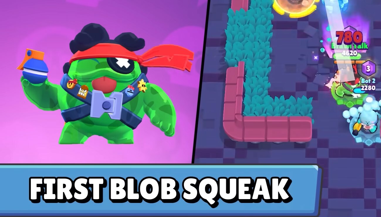 Brawl Stars Ghost Station Update Skin Guide First Blob Squeak Supercell