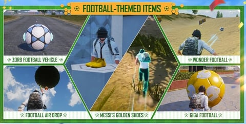 Football themed items