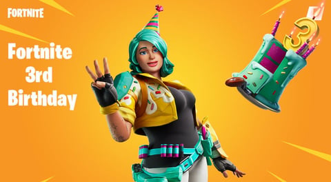 Fortnite Birthday