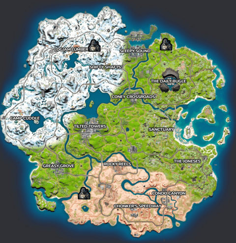 Fortnite Bohrstelle Locations