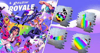 Fortnite Celebrates Rainbow Royale With Free Pride Skins