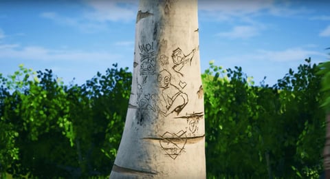 Fortnite Chapter 2 Season 2 tree etchings