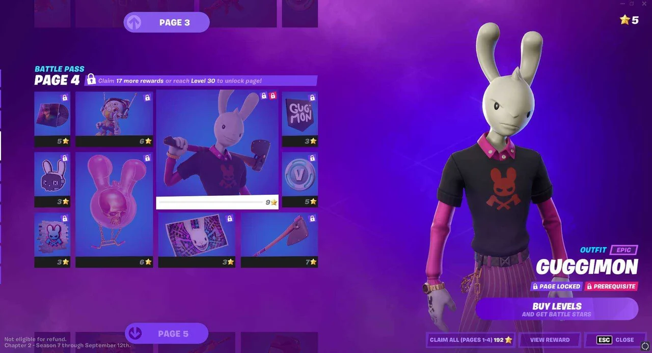 Guggimon items in fortnite