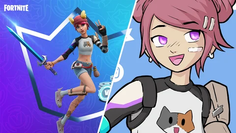 Fortnite Crew August Summer Skye