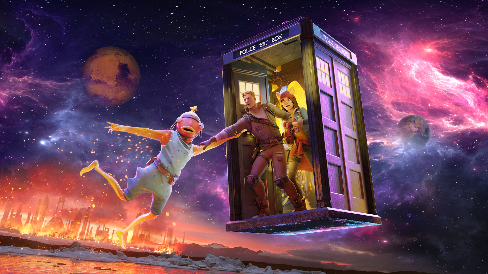 Fortnite Doktor Who Skins