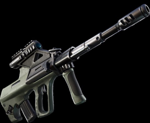 Fortnite Epic Games top guns Battle Royale Burst Rifle
