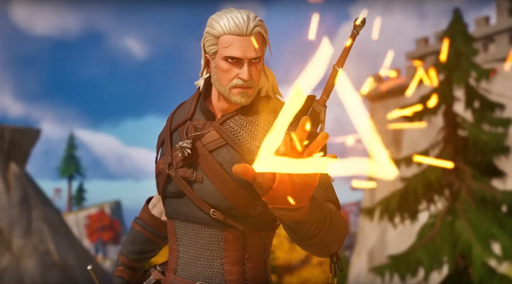 Fortnite Geralt Riva Skin release challenges