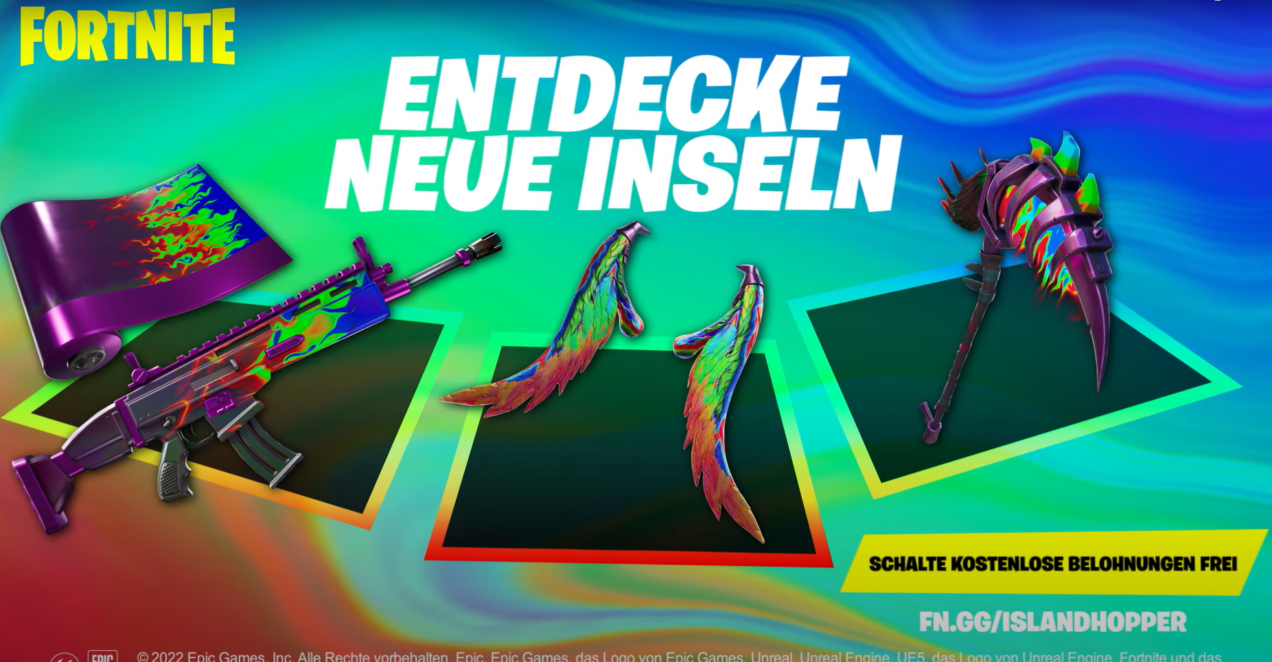 Fortnite Inselhopping