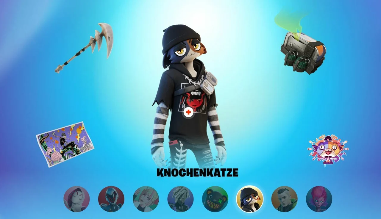 Fortnite Knochenkatze