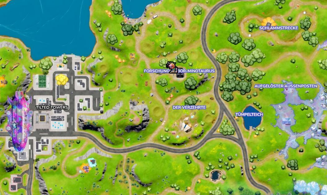 Fortnite Kreischbeauftragte Location