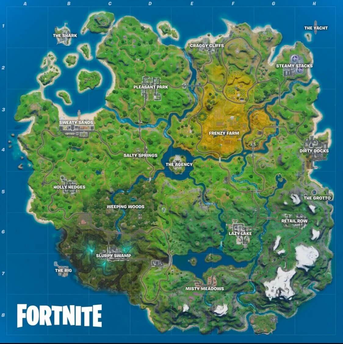 Fortnite Map