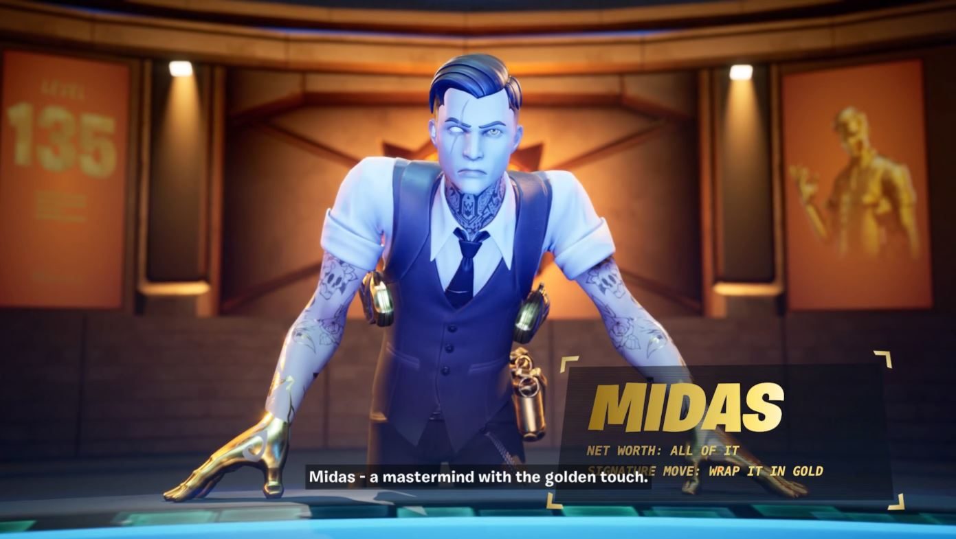 Fortnite Midas