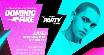 Fortnite Party Royal Spotlight Concert Dominic Fike