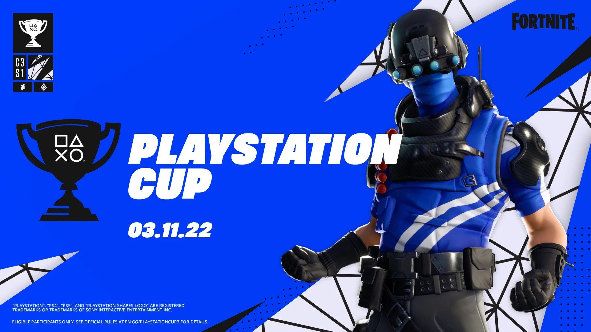 Fortnite Play Station Cup March