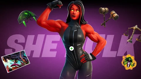 Fortnite Red She Hulk