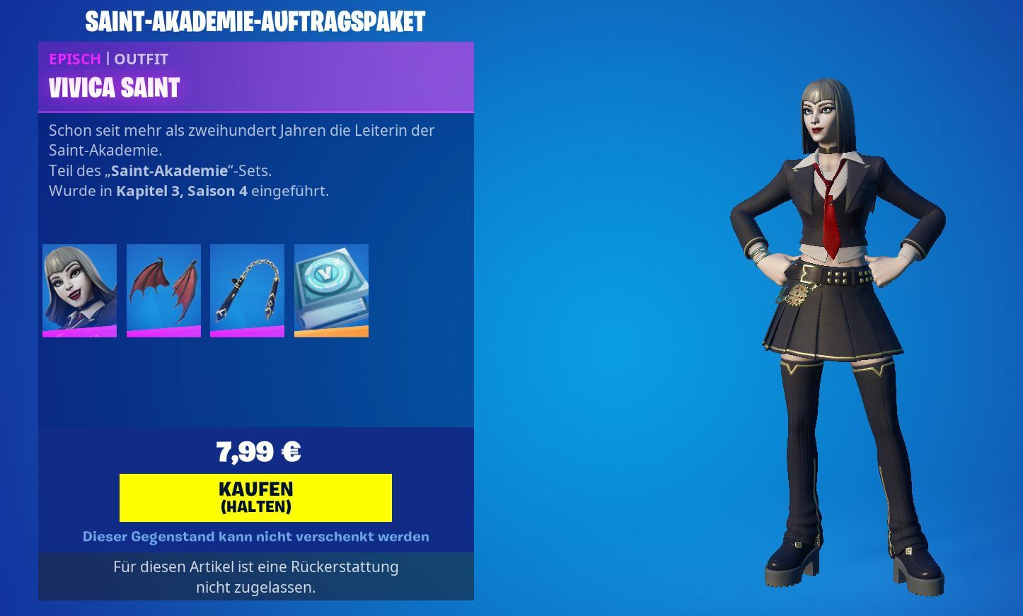 Fortnite Saint-Akademie-Auftragspaket