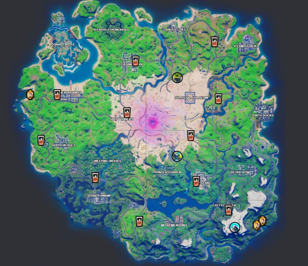 Fortnite Season 5 Woche 12 Herausforderungen