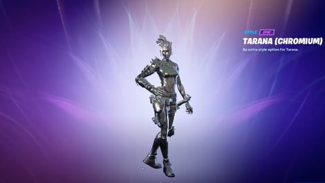 Fortnite Season 6 Chromium Tarana Skin