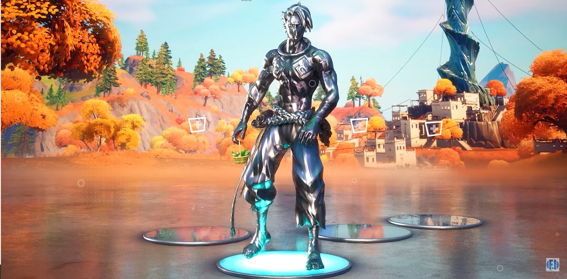 Fortnite Season 6 Chromium raz Skin1