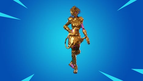 Fortnite Season 6 golden Tarana Skin2