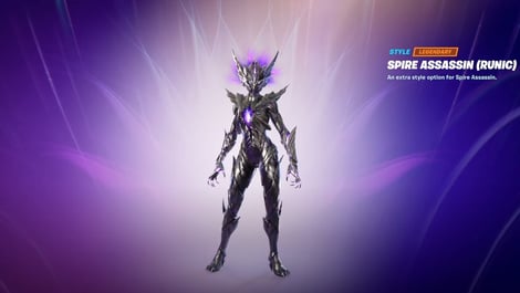 Fortnite Season 6 runic spire assassin Skin