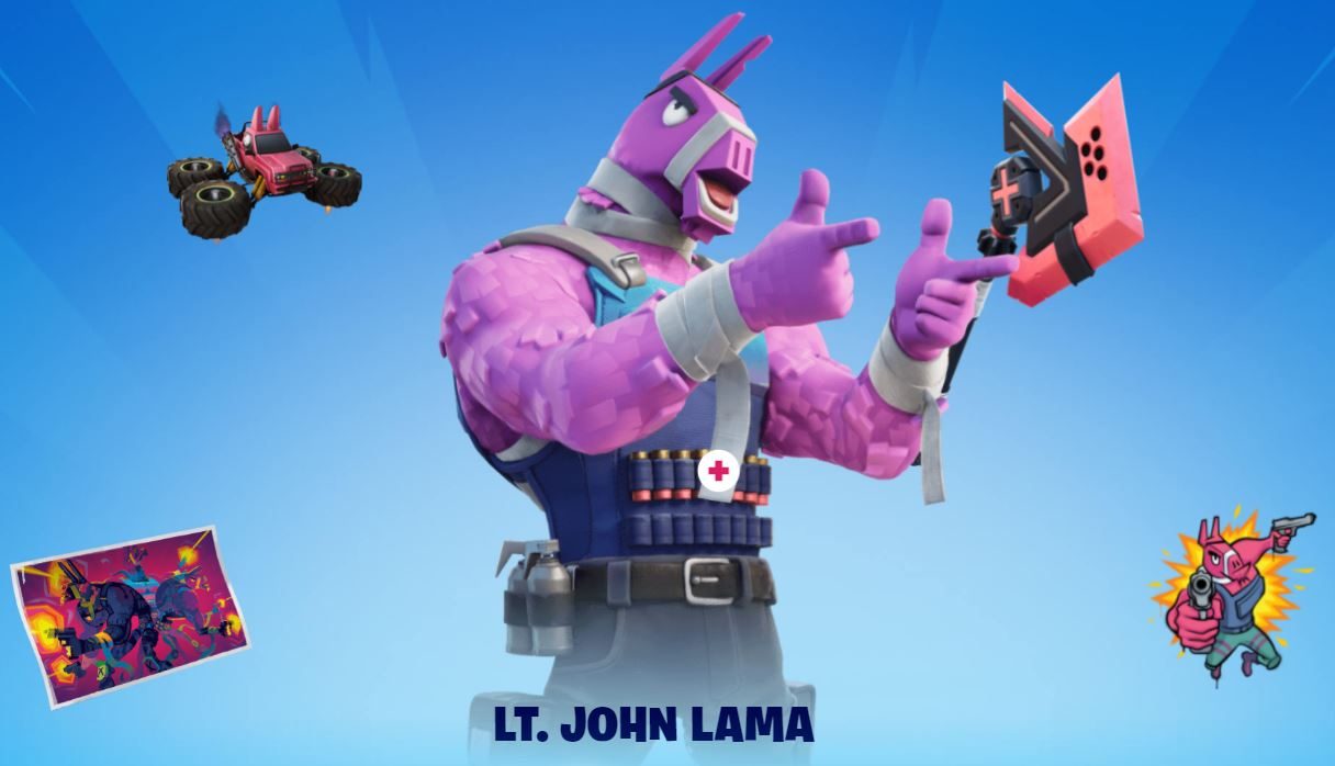Fortnite Skin LT John Lama