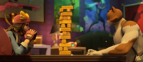 Fortnite Skye jenga