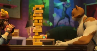 Fortnite Skye jenga