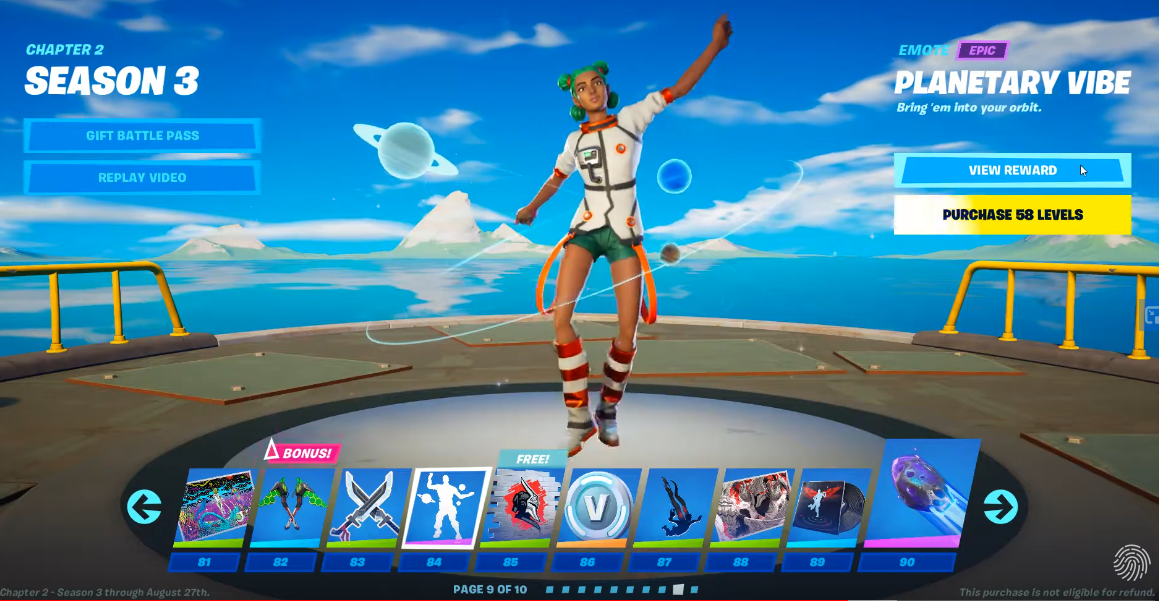 Fortnite Tänze
