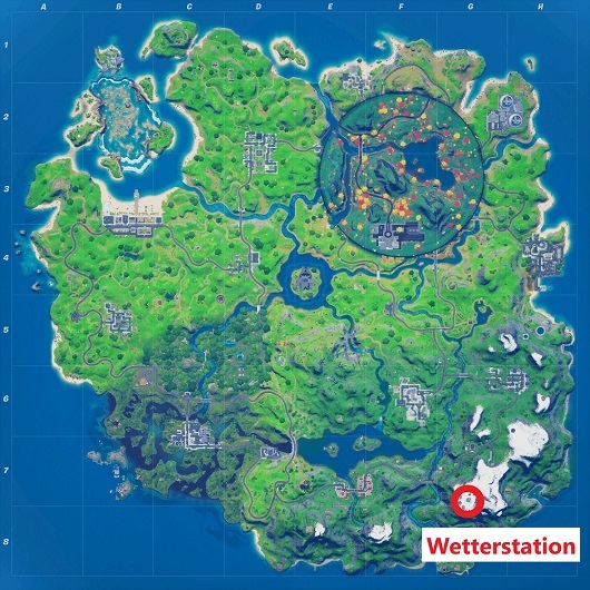 Fortnite Wetterstation