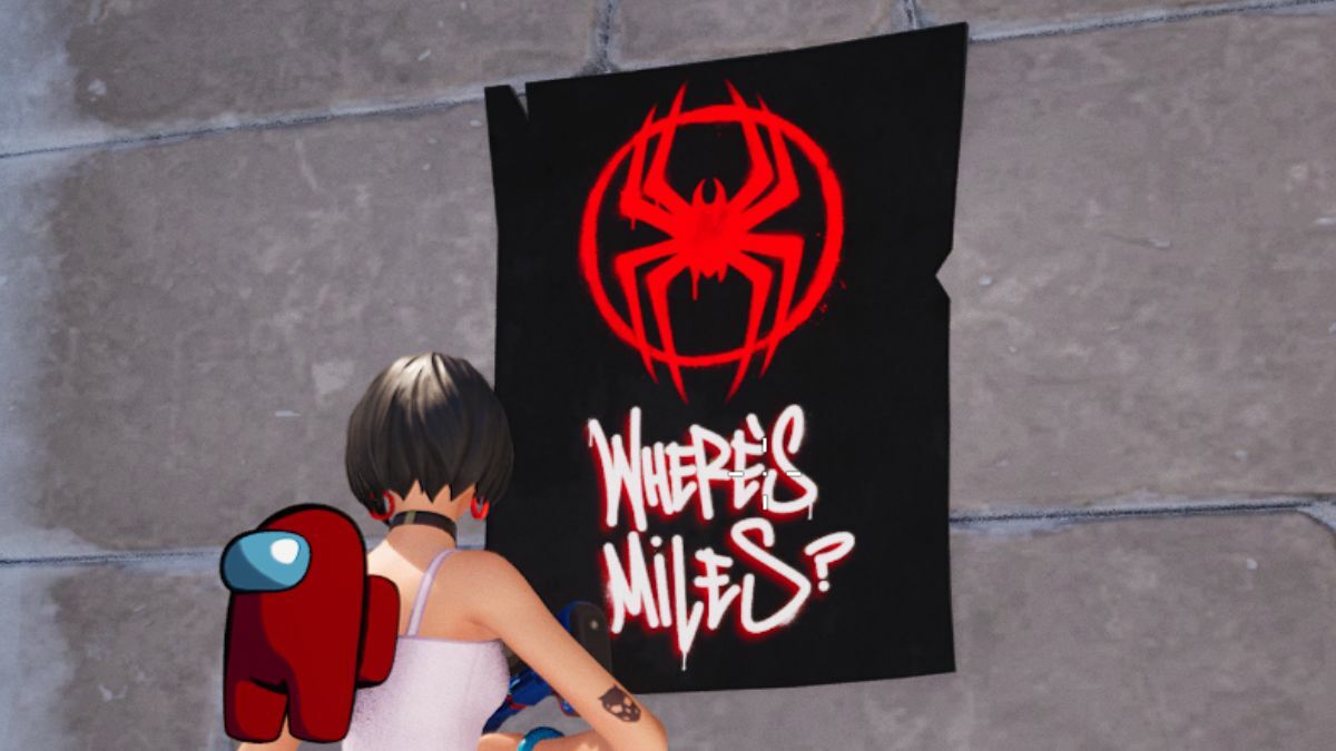 Fortnite Where's Miles Poster Challenge