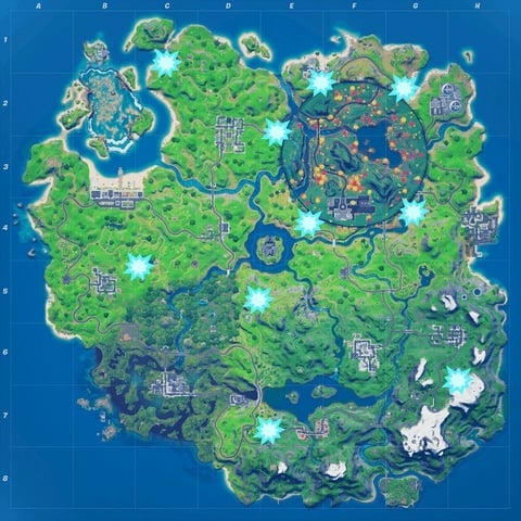 Fortnite all rift locations season 4