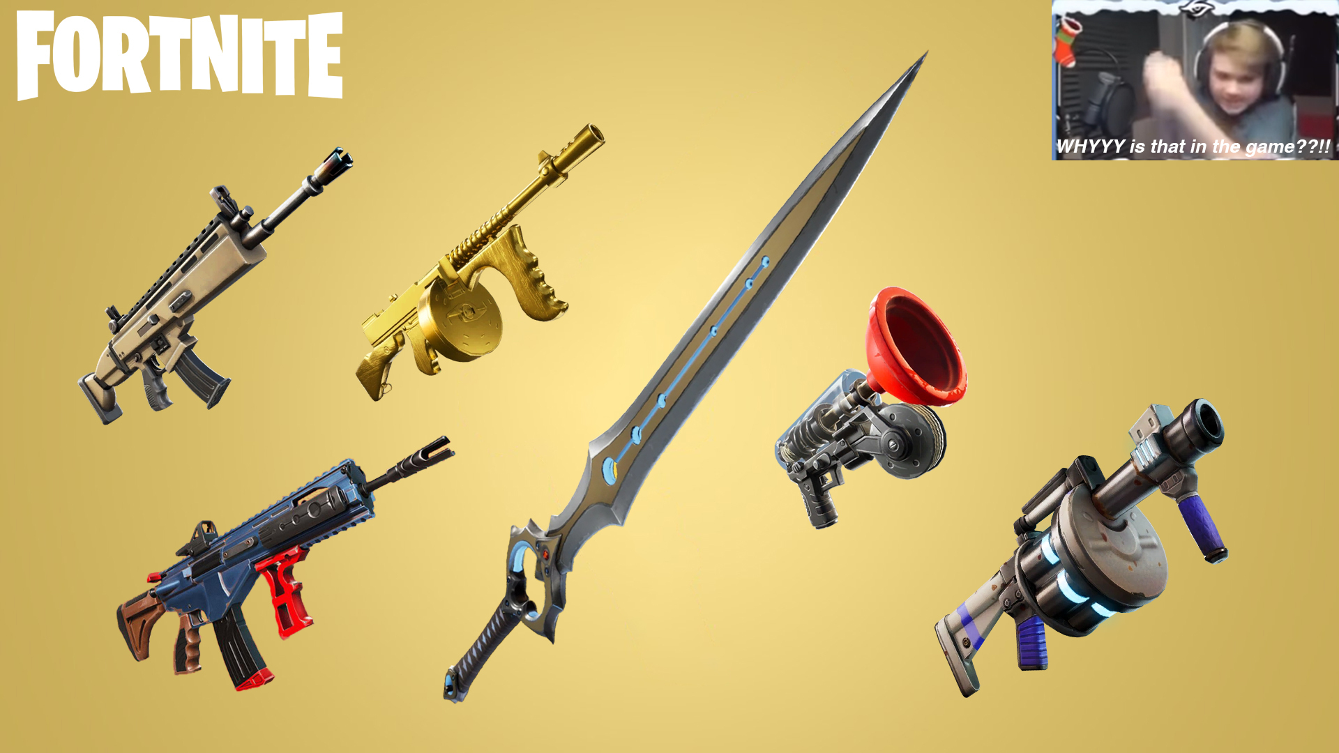 Las mejores armas míticas de Fortnite de todos los tiempos