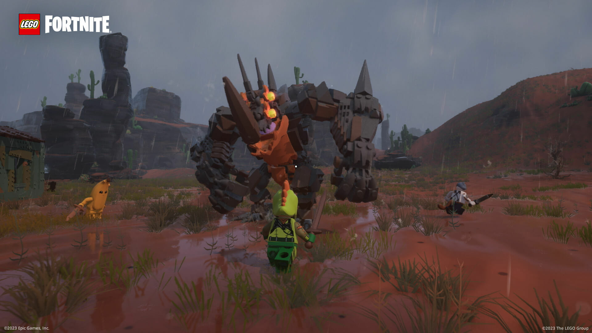 Fortnite brute boss lego