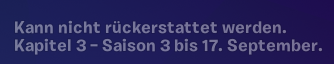 Fortnite chapter 3 season 3 enddatum