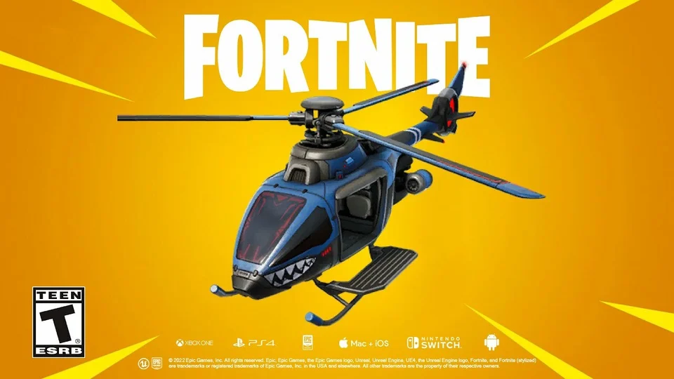 Fortnite Guide Travel 1000 Meters in the Choppa EarlyGame