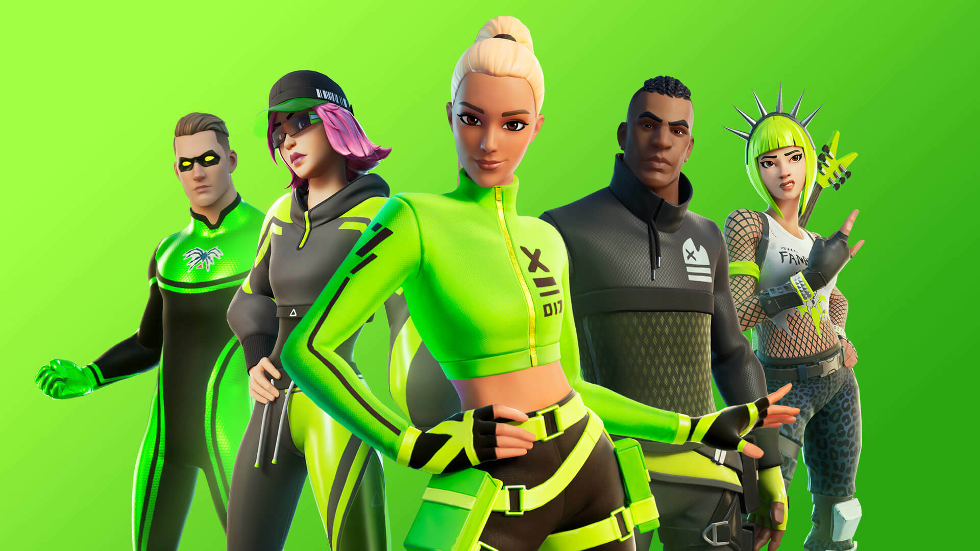 Fortnite green skins