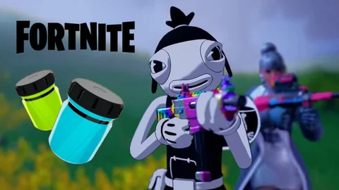 Fortnite ink bottles locations shanty town