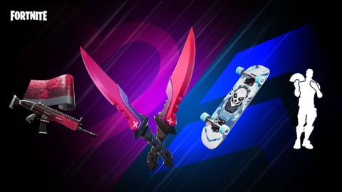 Fortnite love and war event skins