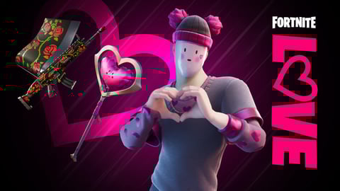 Fortnite luv skin