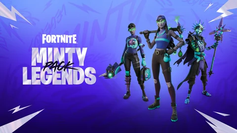 Fortnite minty legends pack