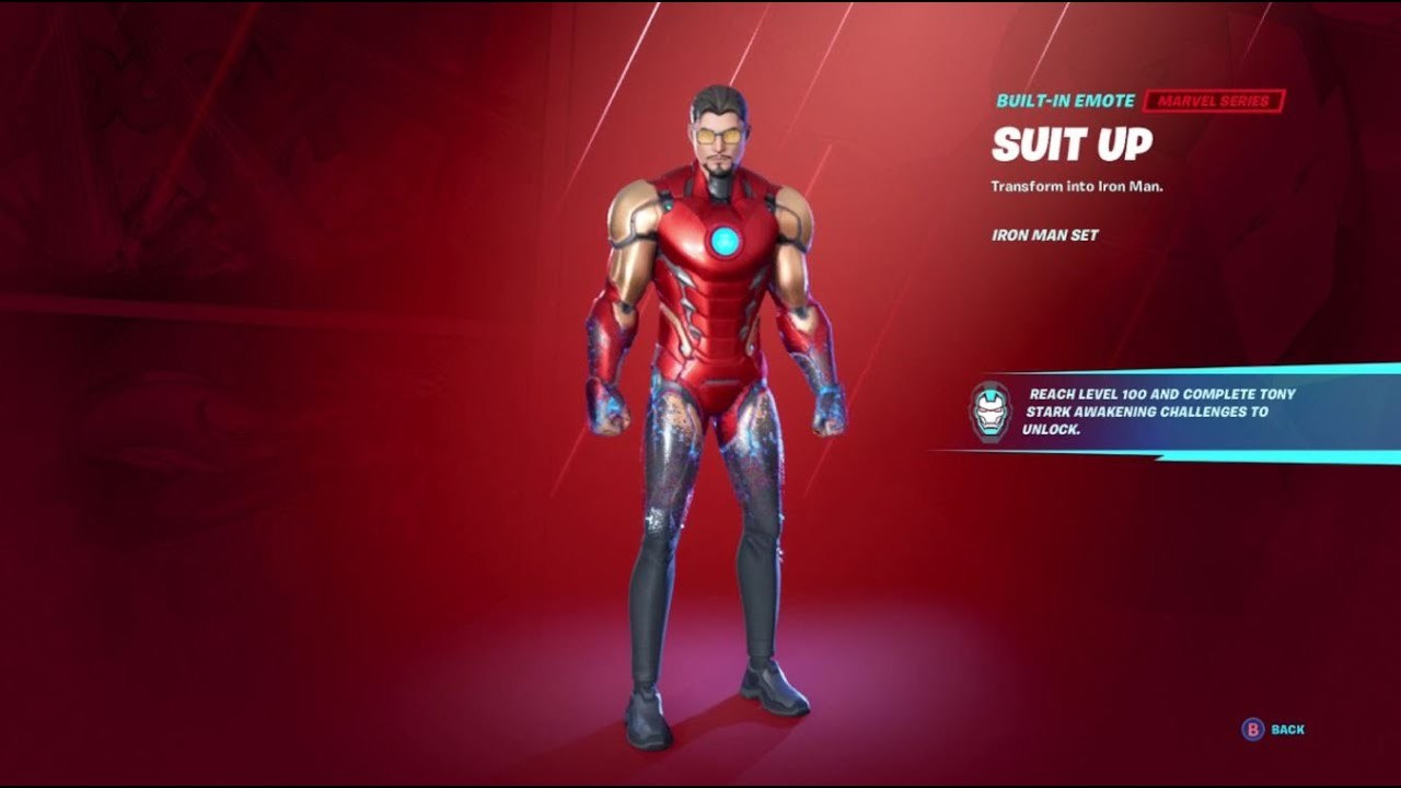 Fortnite suit up emote