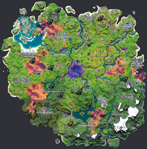 Fortnite wolf locations fortnite season 8