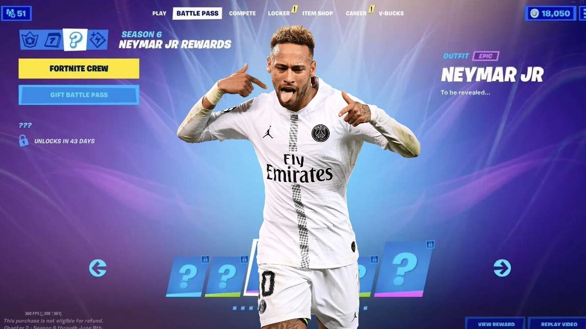Fortnite Neymar