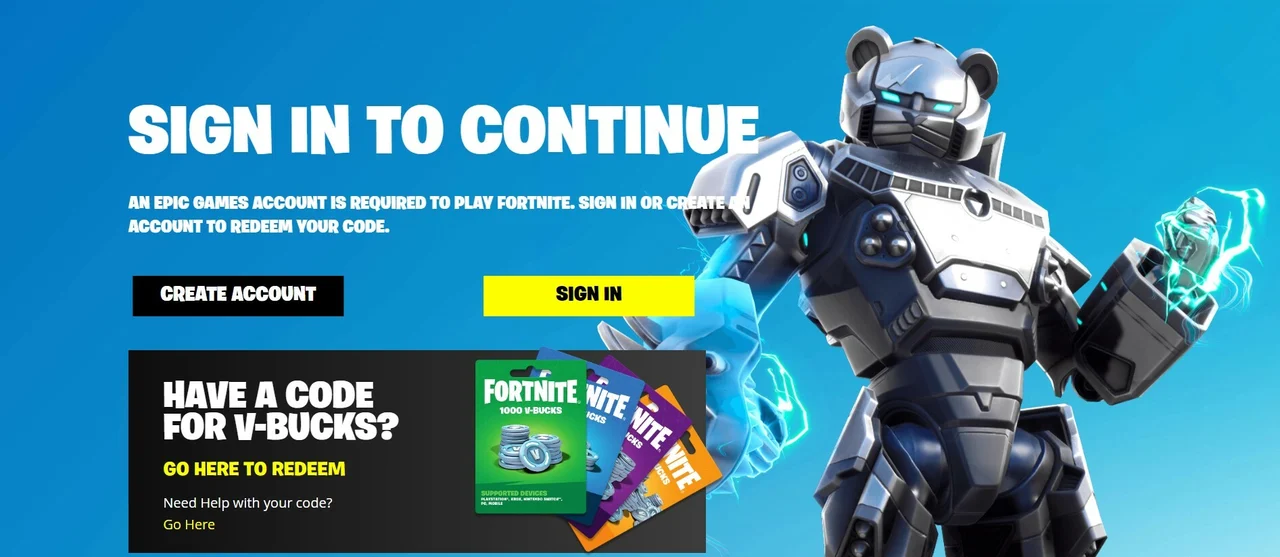 Sign into your Epic Games account to claim these codes! Fortnite Epic Games