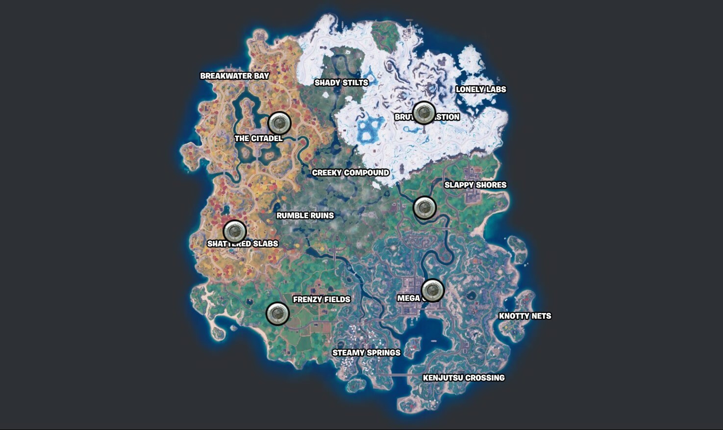 Fortnite Chapter 4 Season 3 Vault Locations Guide Epic Games