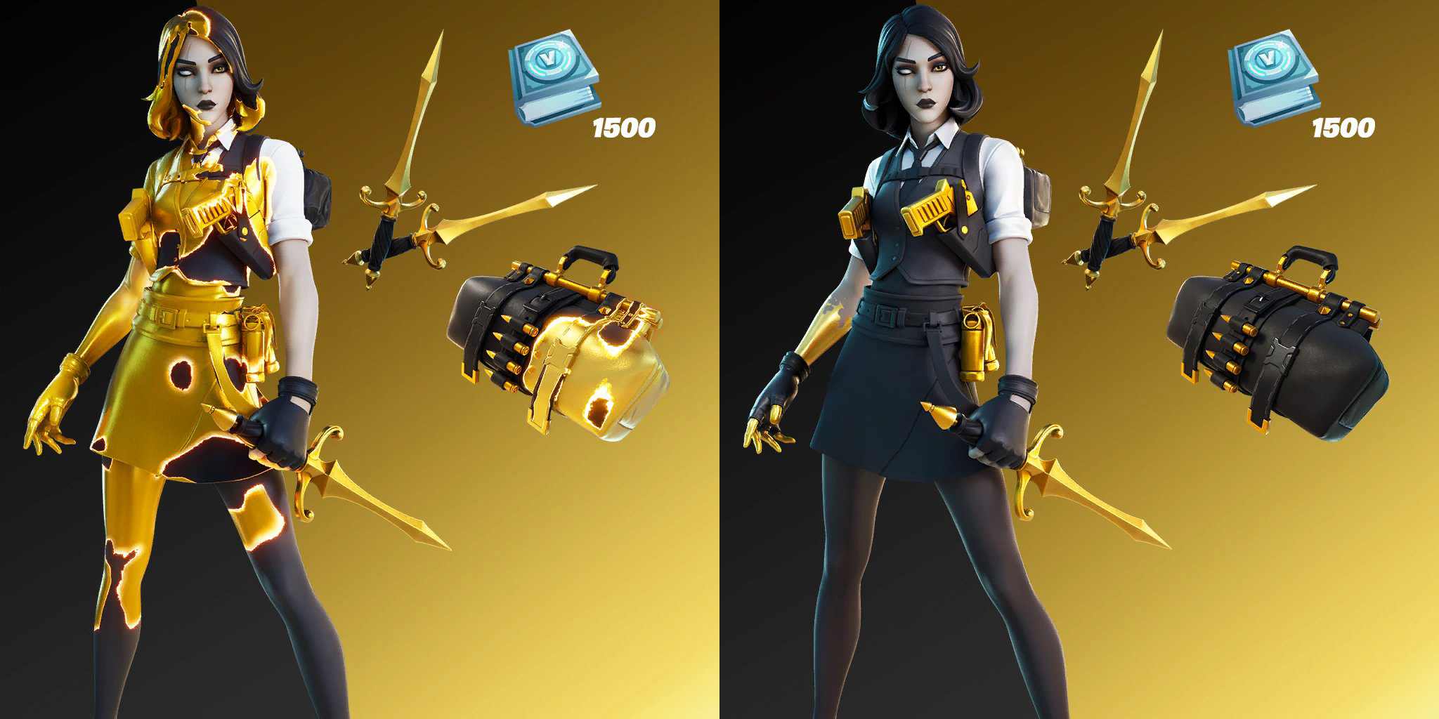 Fortnite Golden Touch Bundle