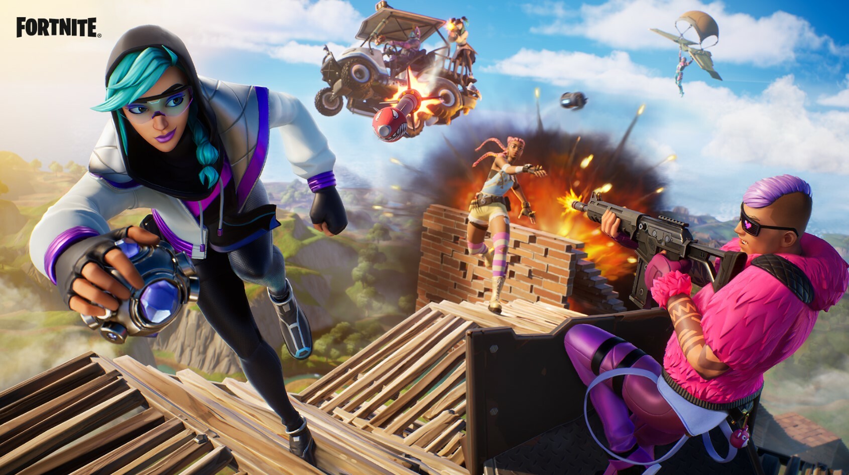 Fortnite v25.10 Update new boss weapons reality augments rank changes Epic Games competitive notes